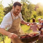 Tablier de Chef en coton , en toile, à dos croisé, Durable, pour femmes et hommes – Image 5