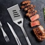 Flamora kit de barbecue d'extérieur avec boîte en aluminium, 32 pièces – Image 6
